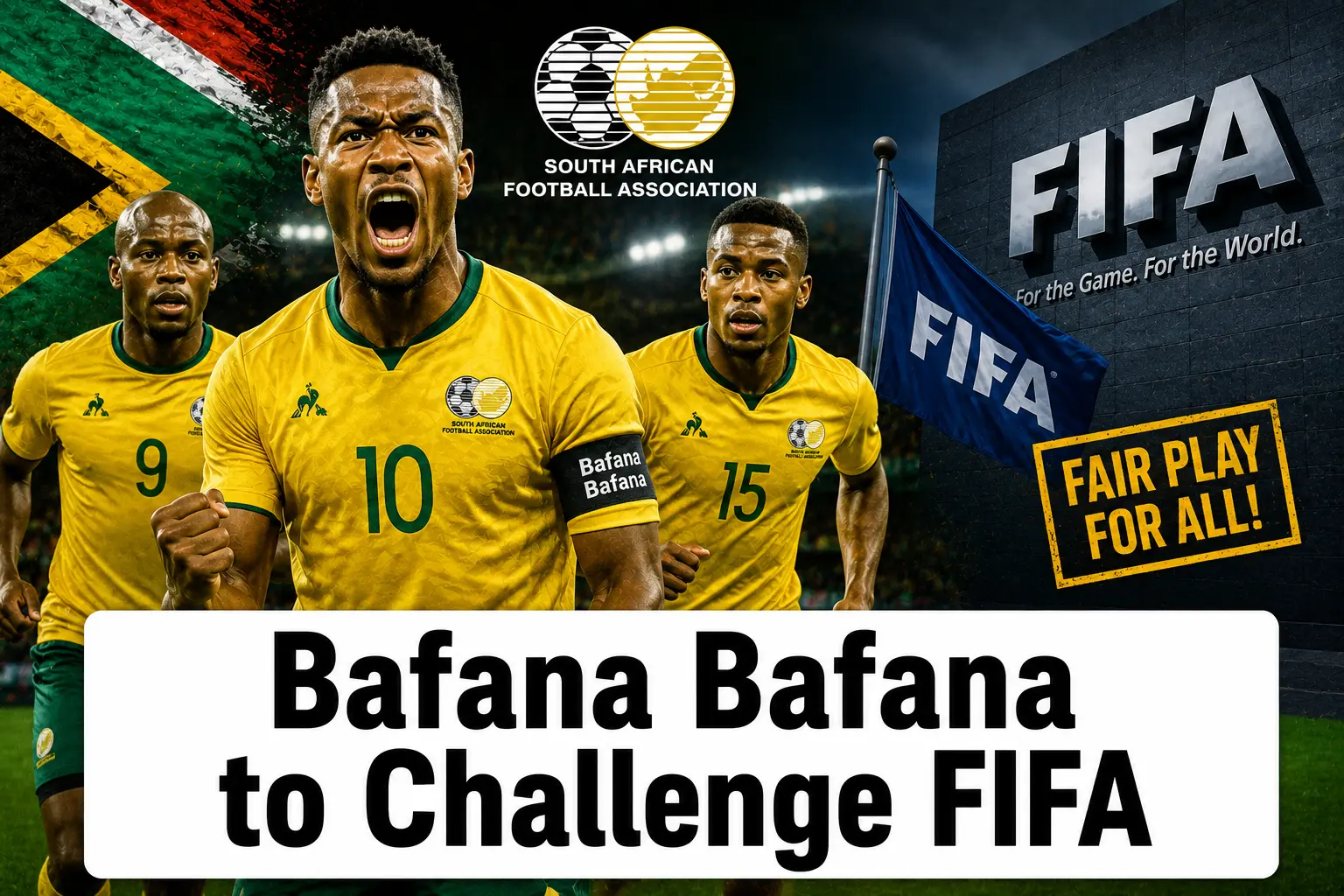 Bafana Bafana to Challenge FIFA
