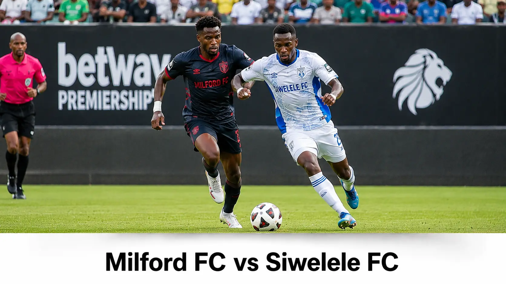 Milford FC vs Siwelele FC: Match Preview, Kick-Off Time and What to Expect