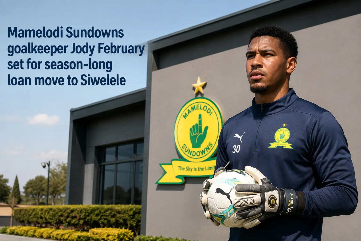 Mamelodi Sundowns goalkeeper Jody February set for season-long loan move to Siwelele