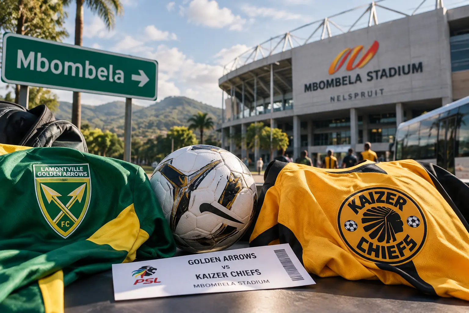 Golden Arrows vs Kaizer Chiefs Fixtures Reportedly Moved to Mbombela
