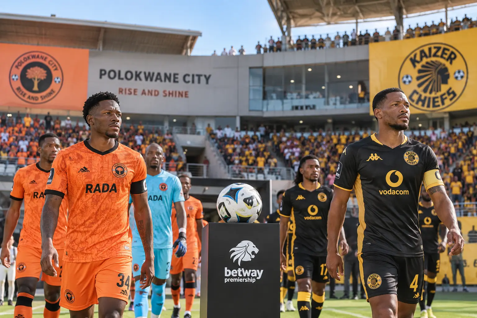 Polokwane City Take on Kaizer Chiefs in Important Premiership Match Today