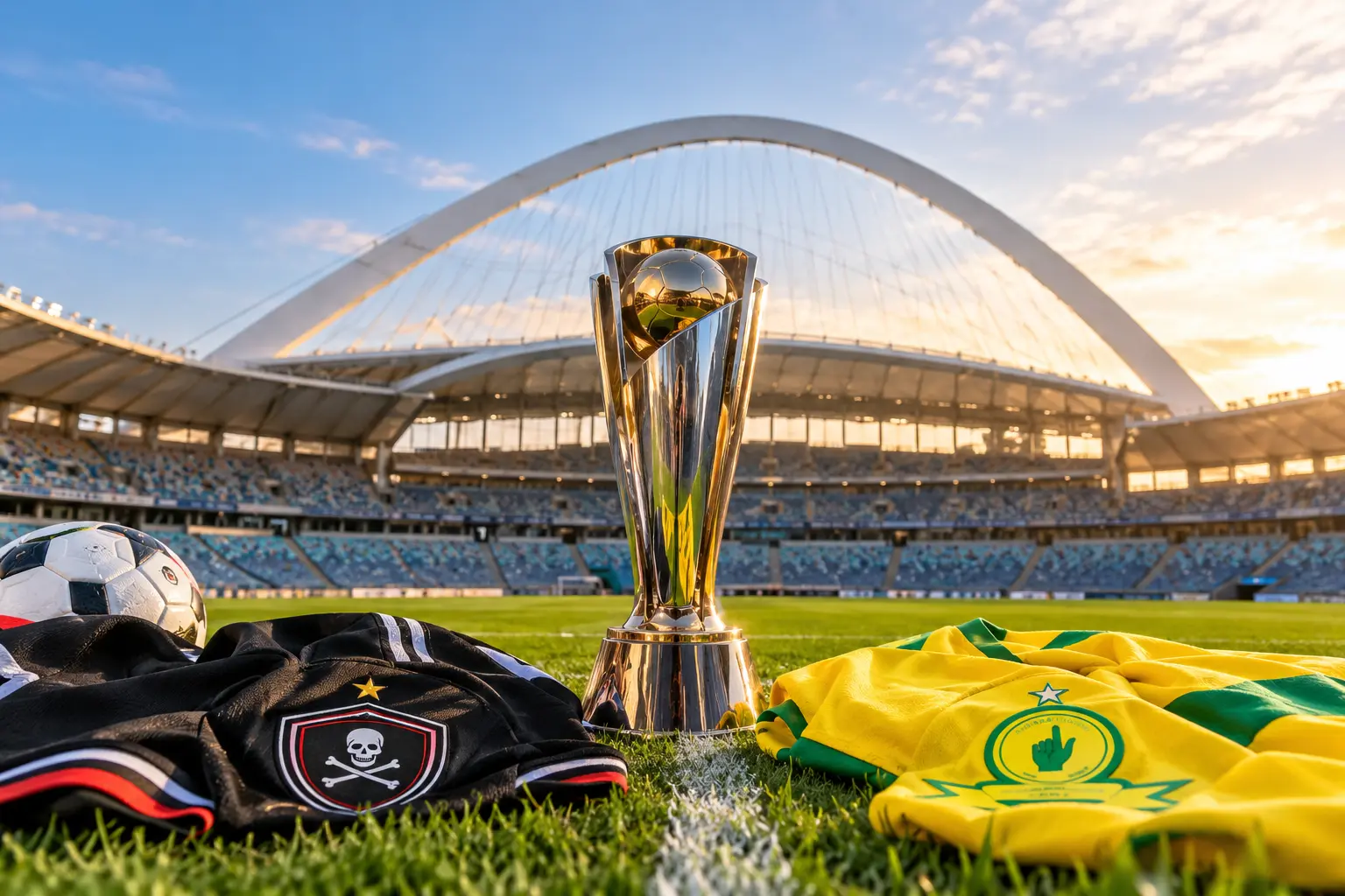 2026 MTN8 Final Venue: Orlando Pirates and Mamelodi Sundowns to Meet at Moses Mabhida Stadium