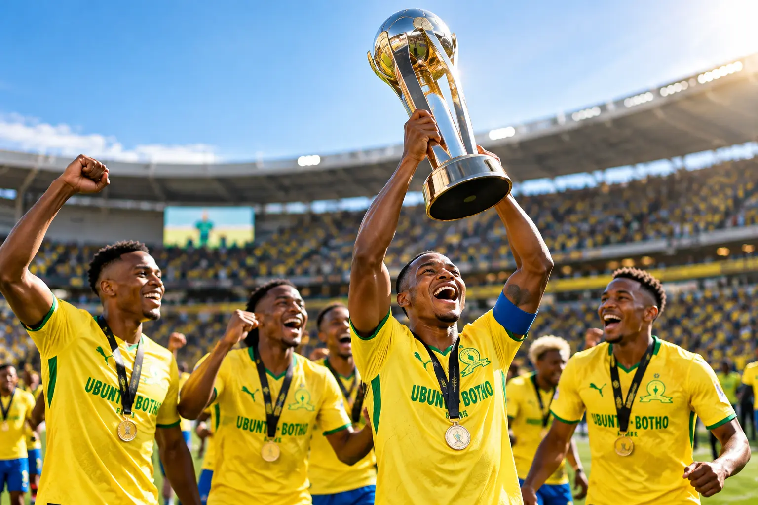 Mamelodi Sundowns Extend Trophy Lead over Orlando Pirates and Kaizer Chiefs After MTN8 Success